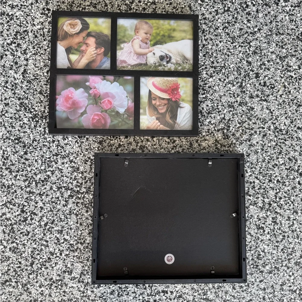 Black Multi-Photo Frame Set - Picture 2 of 2